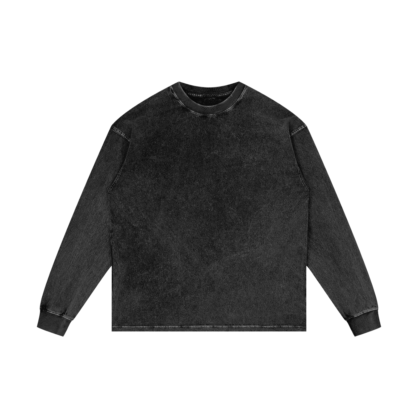 Mineral wash long sleeve tee