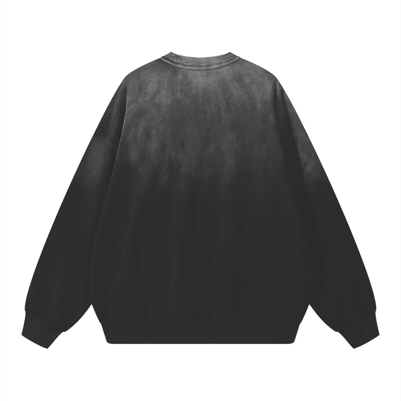 Sun-bleached cotton sweatshirt