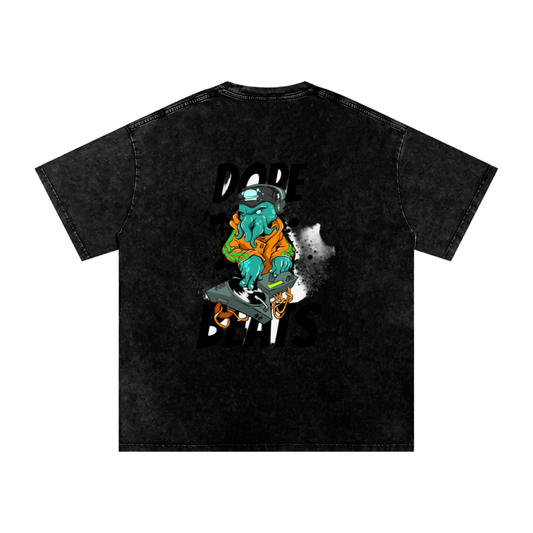 Snow Fade Oversized Tee