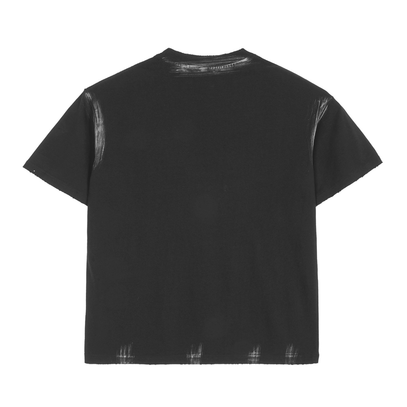 Micro-brushed cotton tee