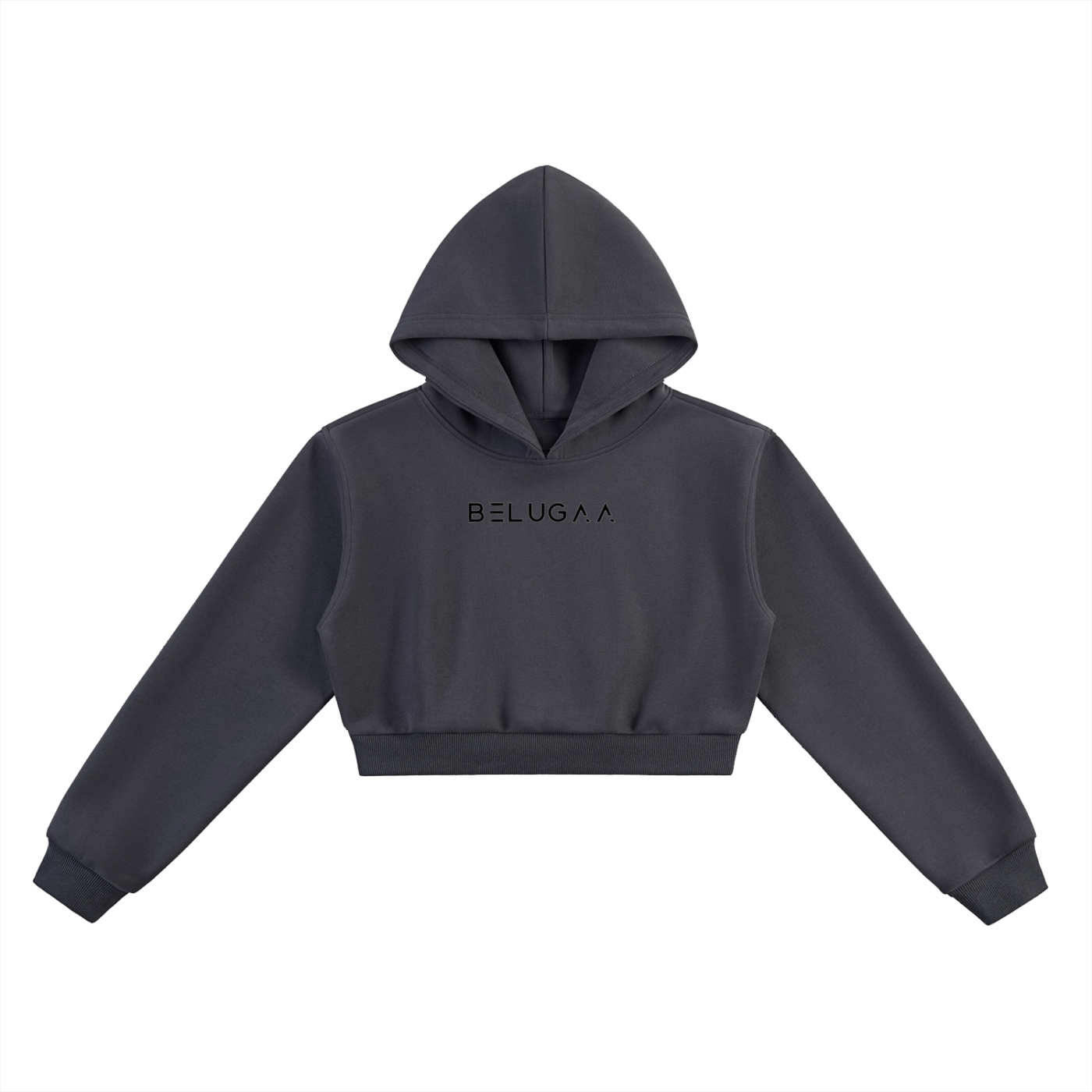 Minimalist Cropped Hoodie