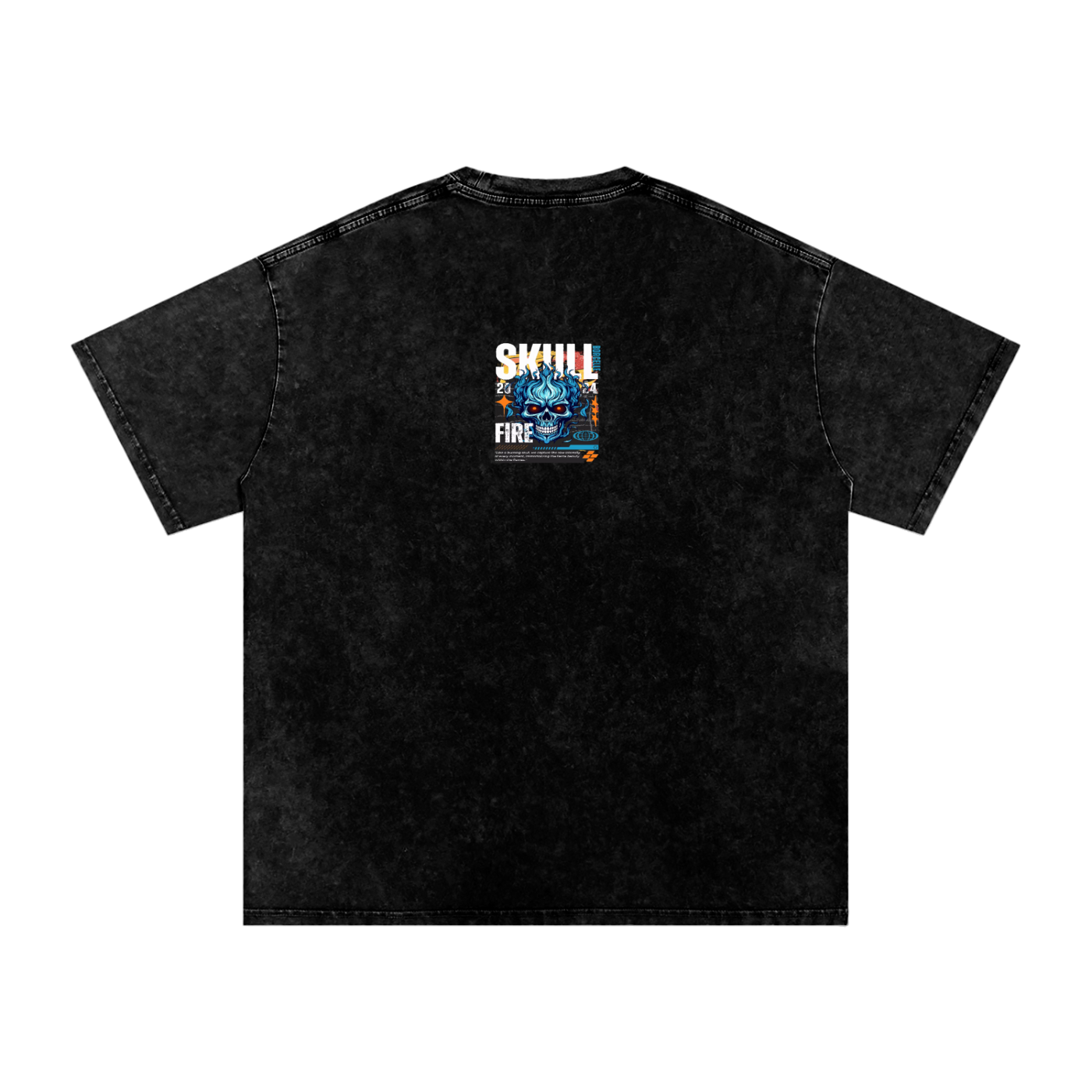 Snow Fade Oversized Tee