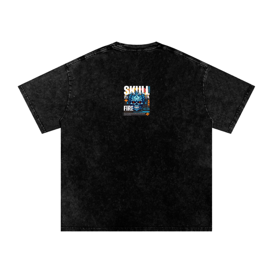 Snow Fade Oversized Tee