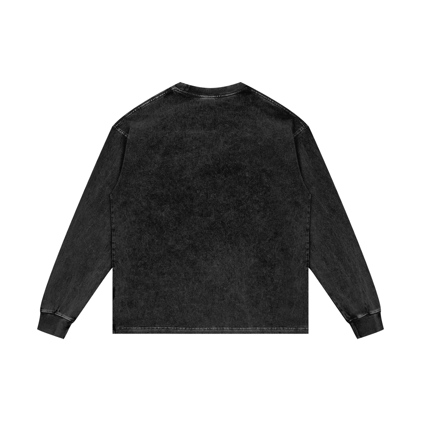 Mineral wash long sleeve tee