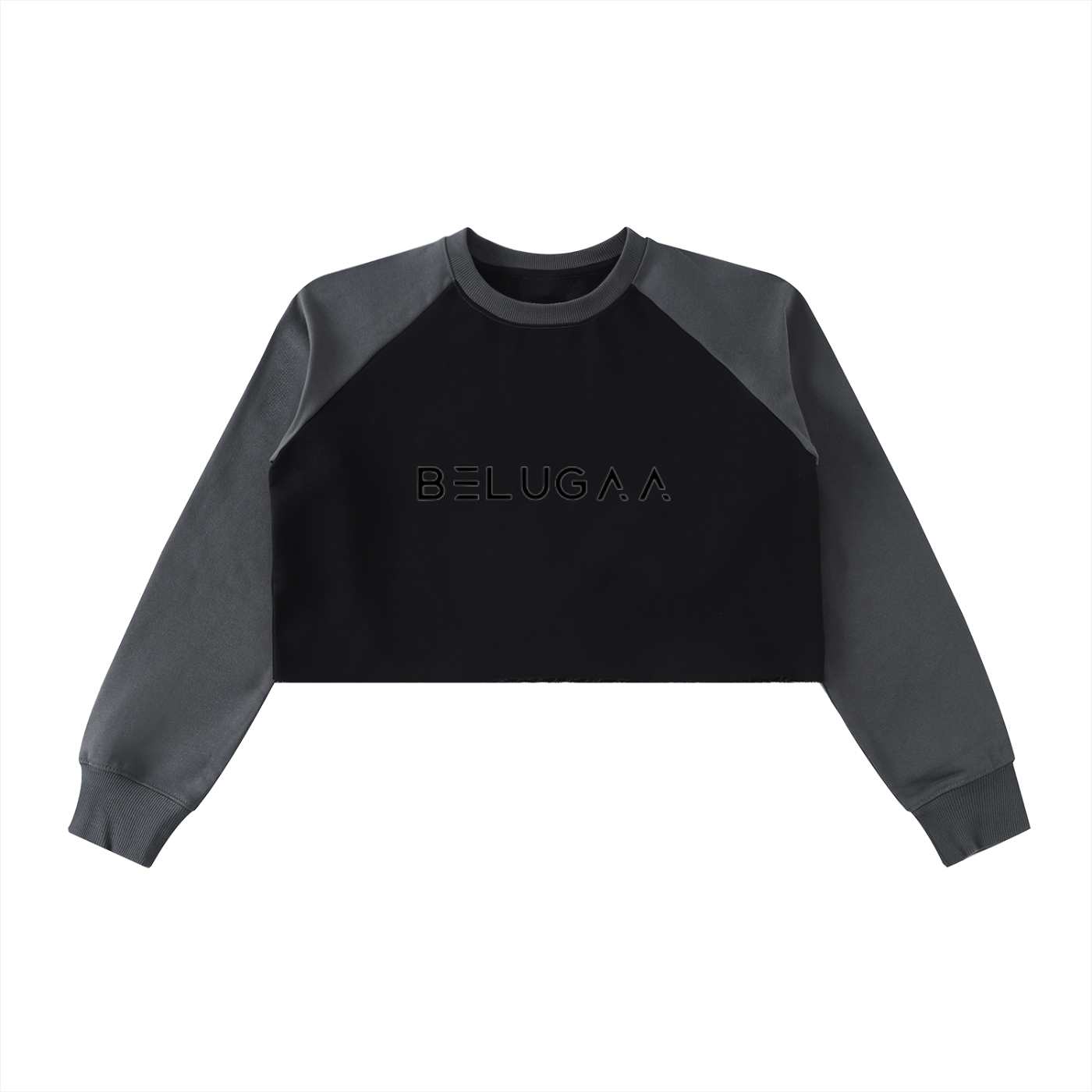 Street Fray Crop Sweatshirt