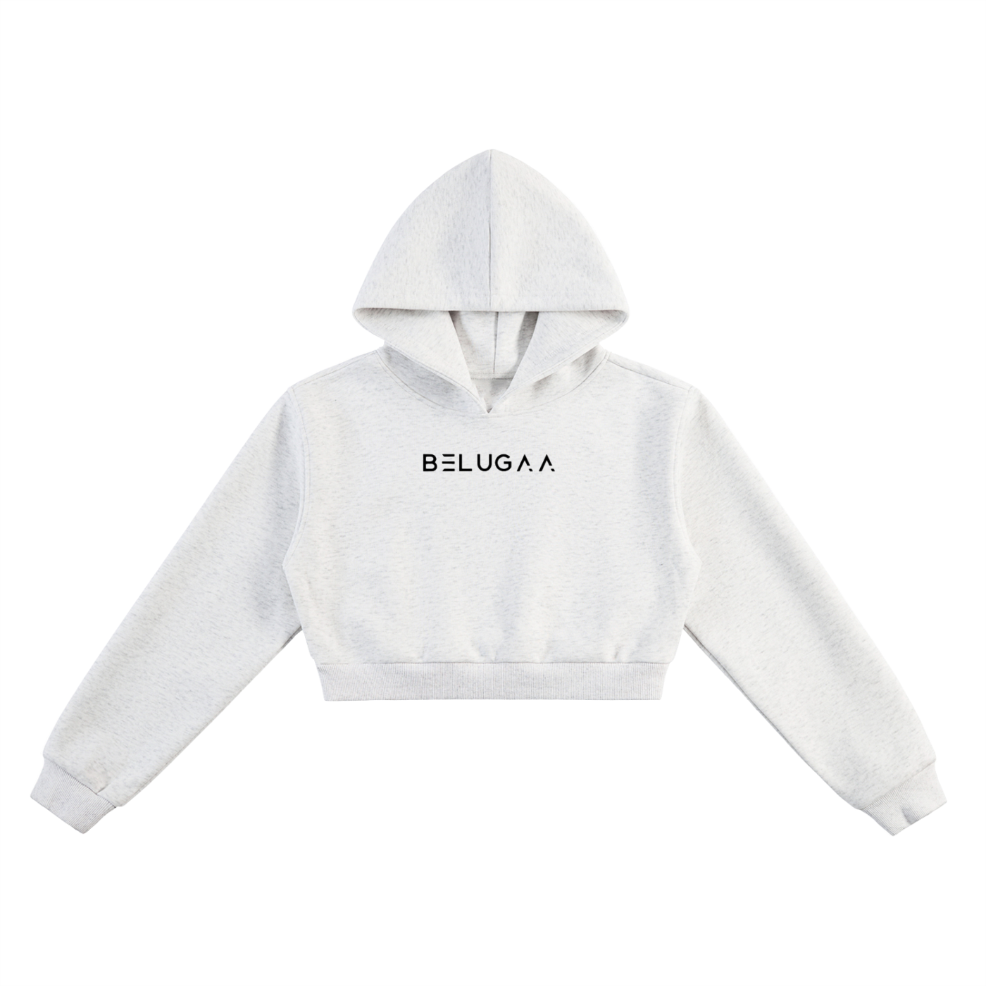Minimalist Cropped Hoodie