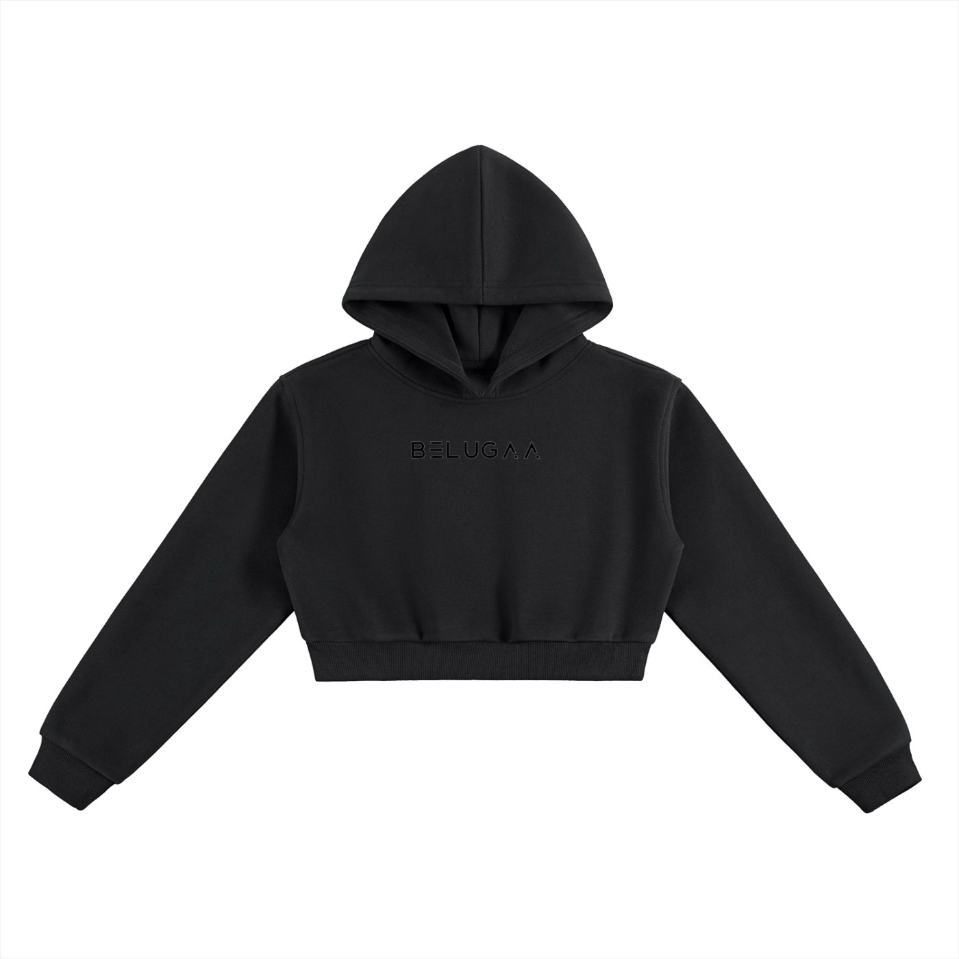Minimalist Cropped Hoodie
