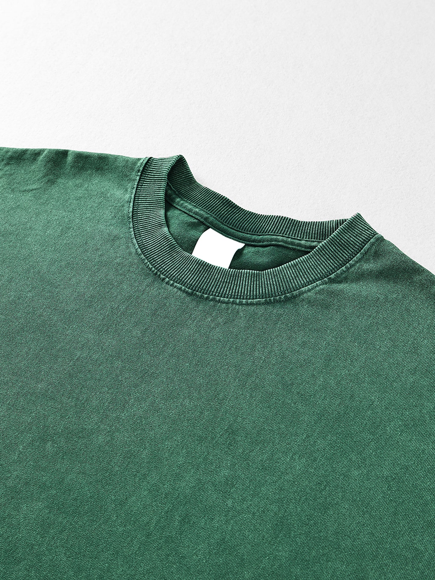 Mineral wash long sleeve tee