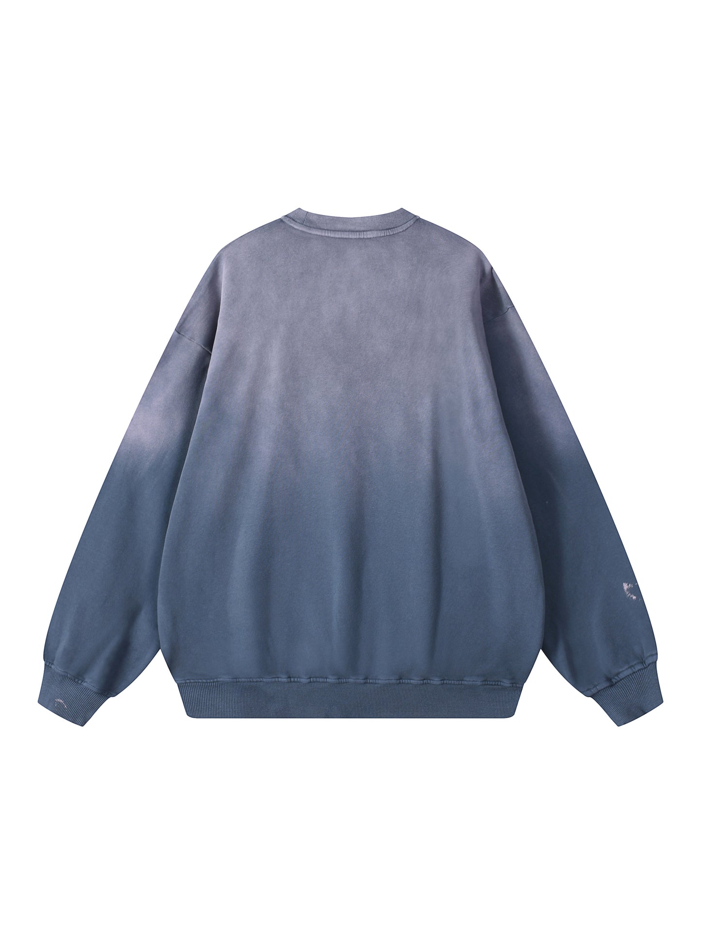 Sun-bleached cotton sweatshirt
