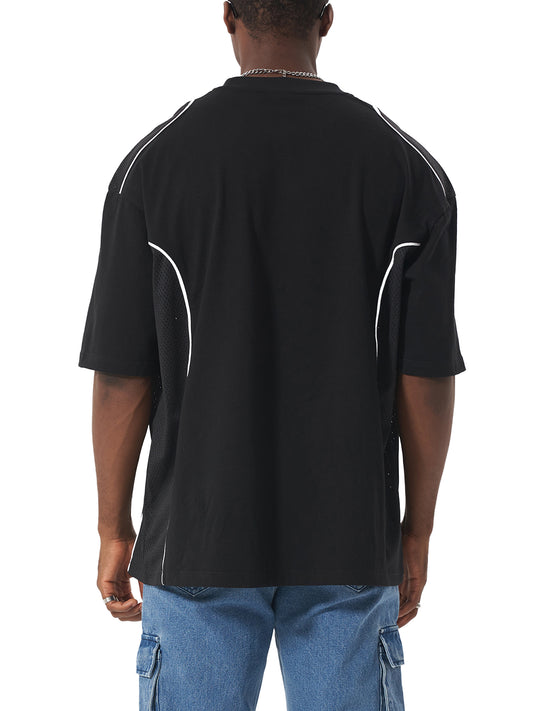 Street Panel Cotton T-Shirt