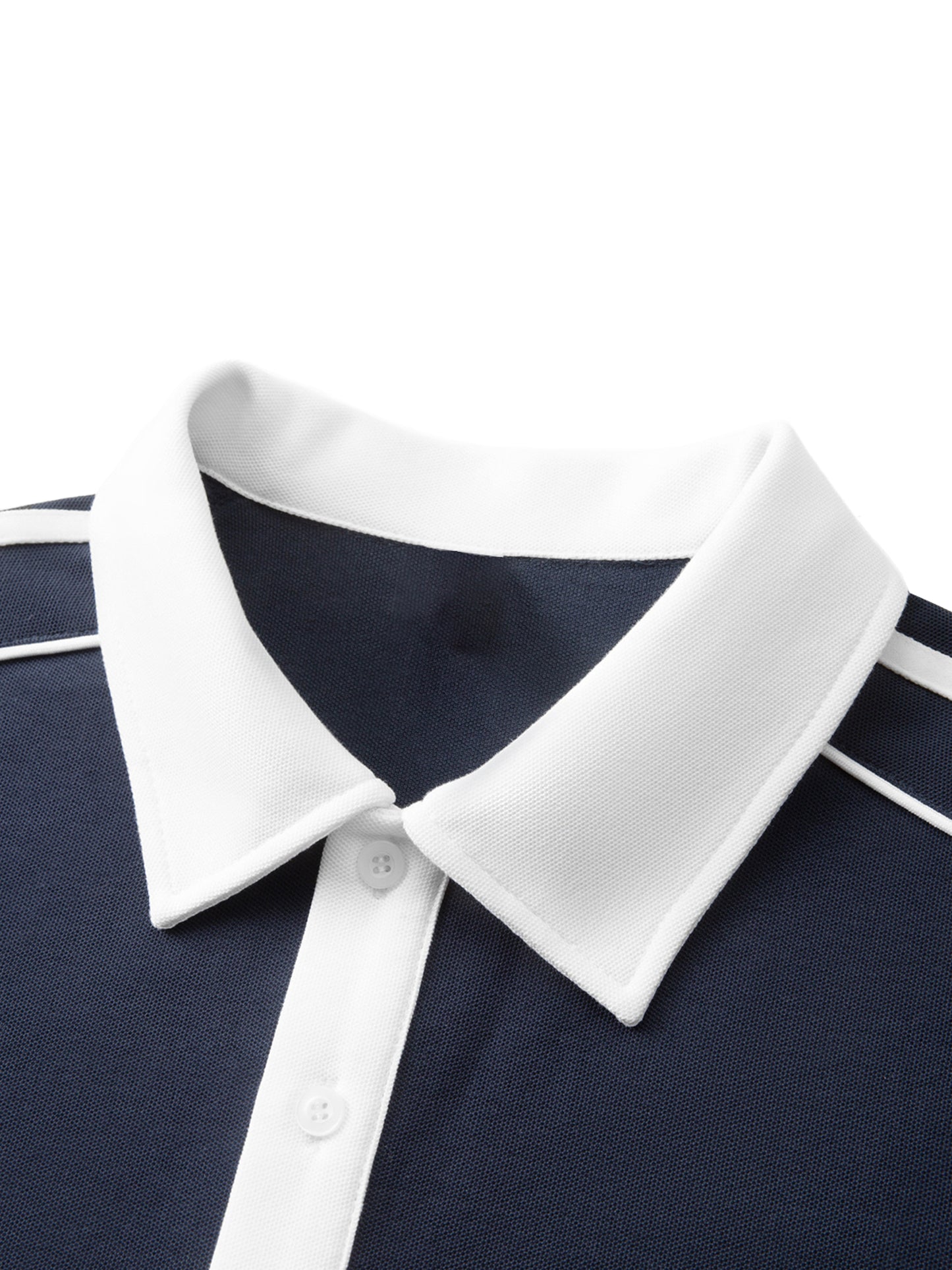 Modern Trim Collar Polo