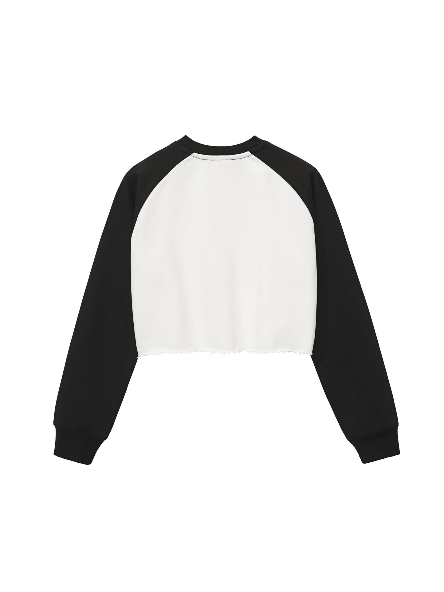 Street Fray Crop Sweatshirt