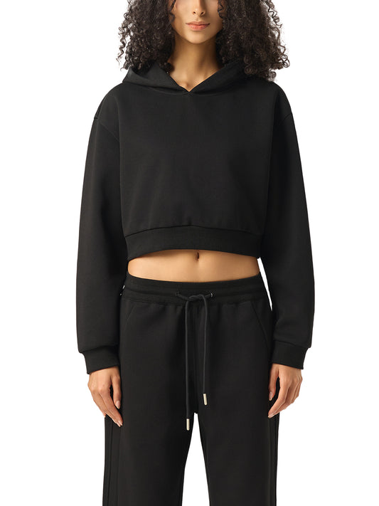 Minimalist Cropped Hoodie