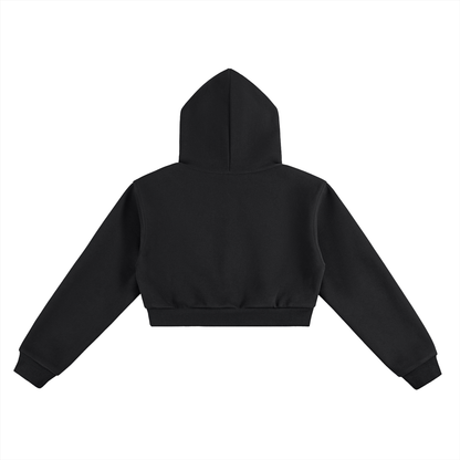 Minimalist Cropped Hoodie