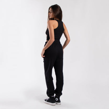 Cropped 2x1 Ribbed Tank