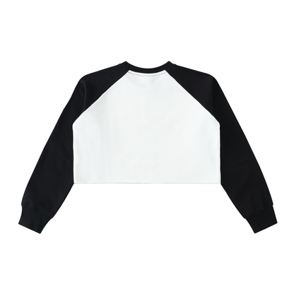 Street Fray Crop Sweatshirt