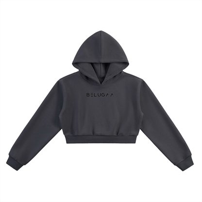 Minimalist Cropped Hoodie