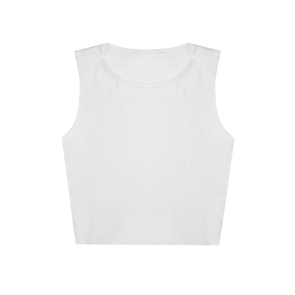 Cropped Formfitting Muscle Tank