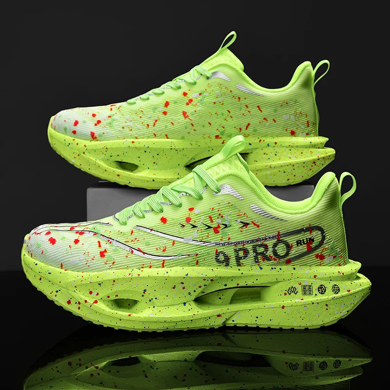 Men’s Carbon Plate Running Sneakers 2025