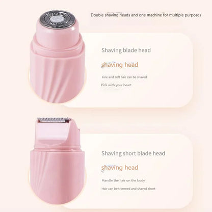 Bikini Trimmer for Women Electric Razor Female Body Epilator Women Electric Shaver for Bikini Legs Underarm Face Hair Remover