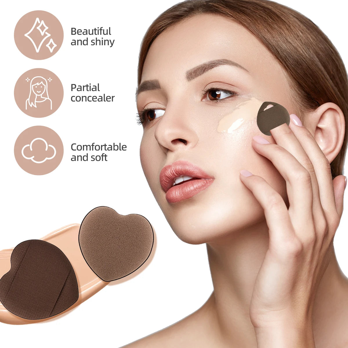 13-40pcs Makeup Brushes Set – Eye Shadow, Foundation, Blush & Concealer Brushes