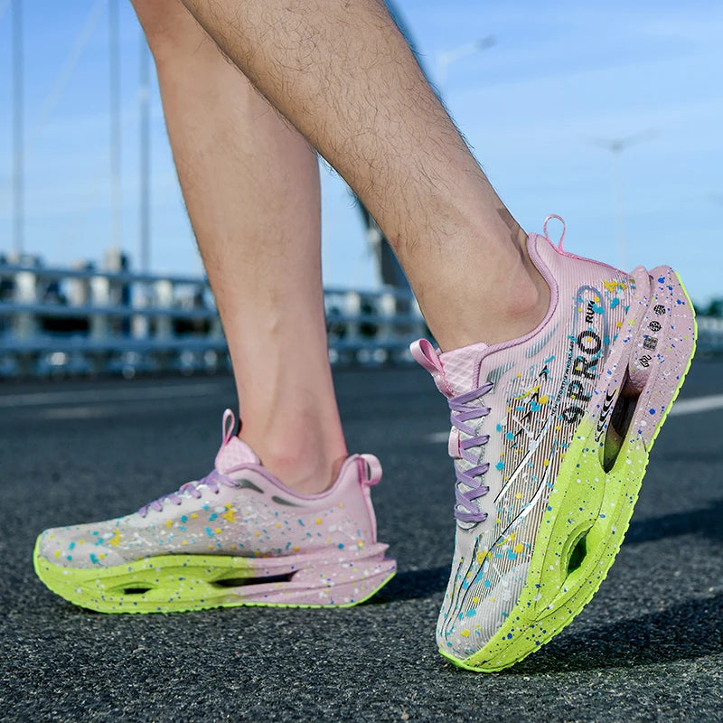 Men’s Carbon Plate Running Sneakers 2025