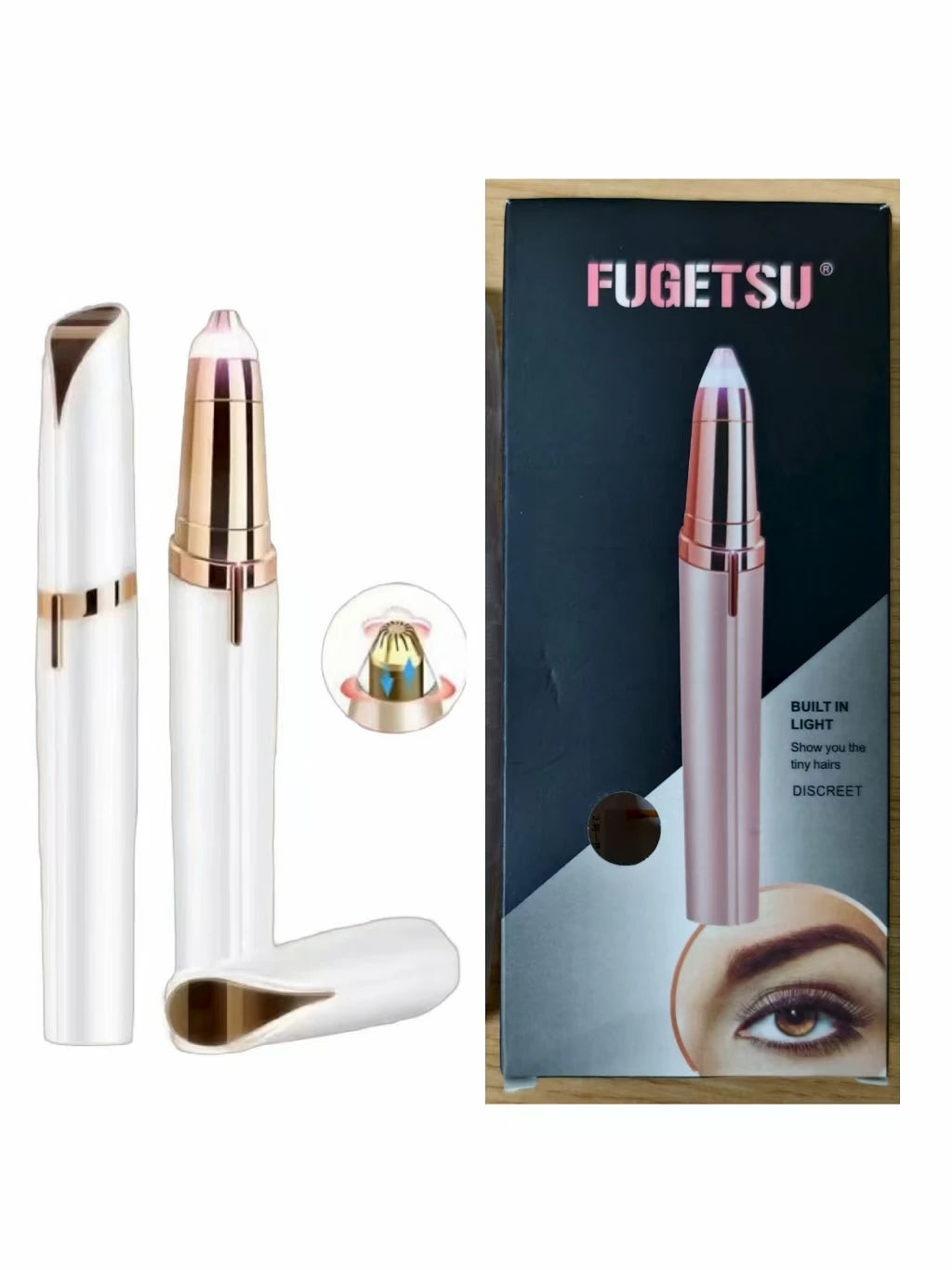 Eyebrow Trimmer for Women – Painless Electric Razor & Hair Remover