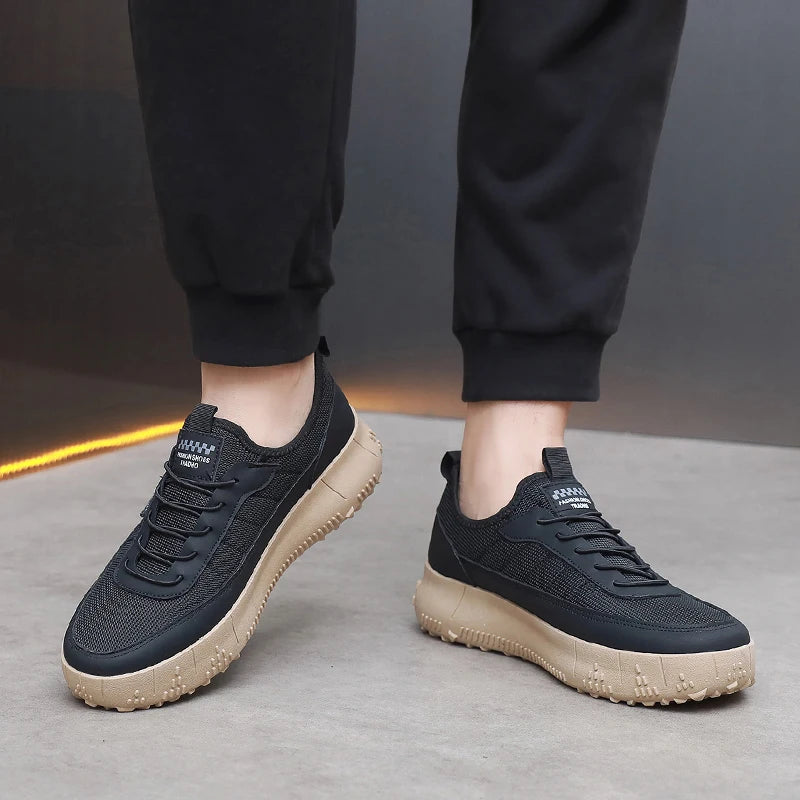 AirStride Pro: Breathable & Durable Casual Shoes for Men