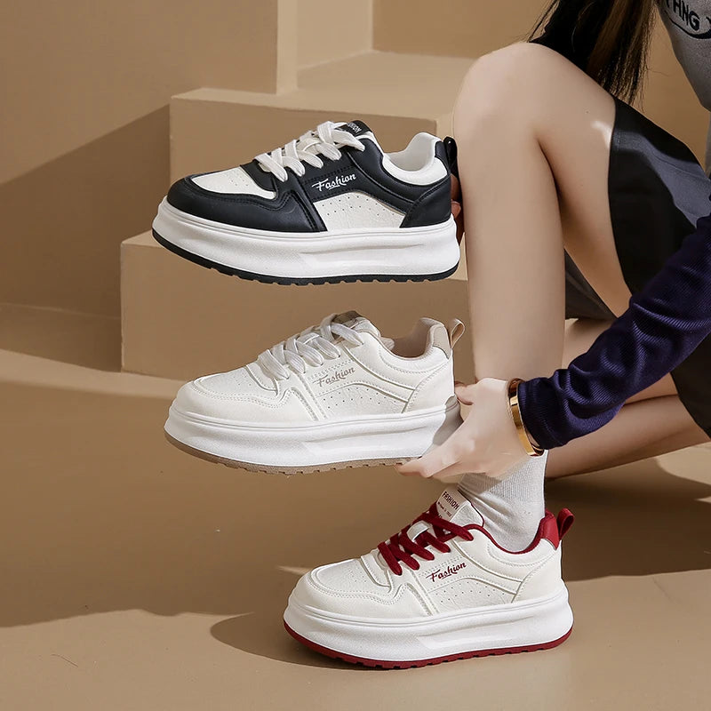 Outdoor Casual White Sneakers K59