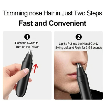 Multi-Functional Trimmer Shaver for Nose, Ear, and Eyebrows