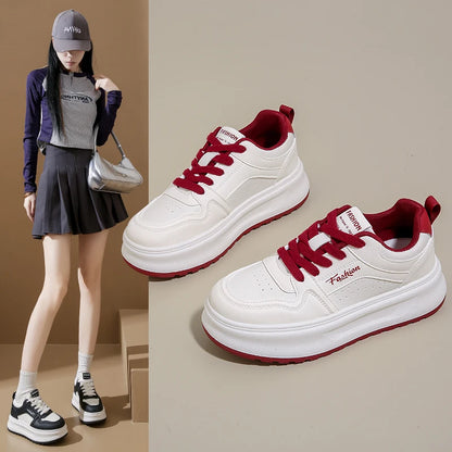 Outdoor Casual White Sneakers K59