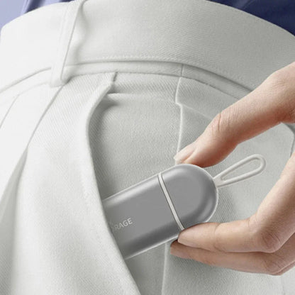 3-Compartment Daily Pill Organizer – Portable Travel Medicine Box