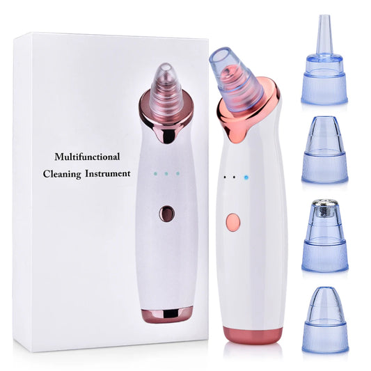 Electric Facial Blackhead Remover – Vacuum Pore Cleaner for Acne and Black Spots