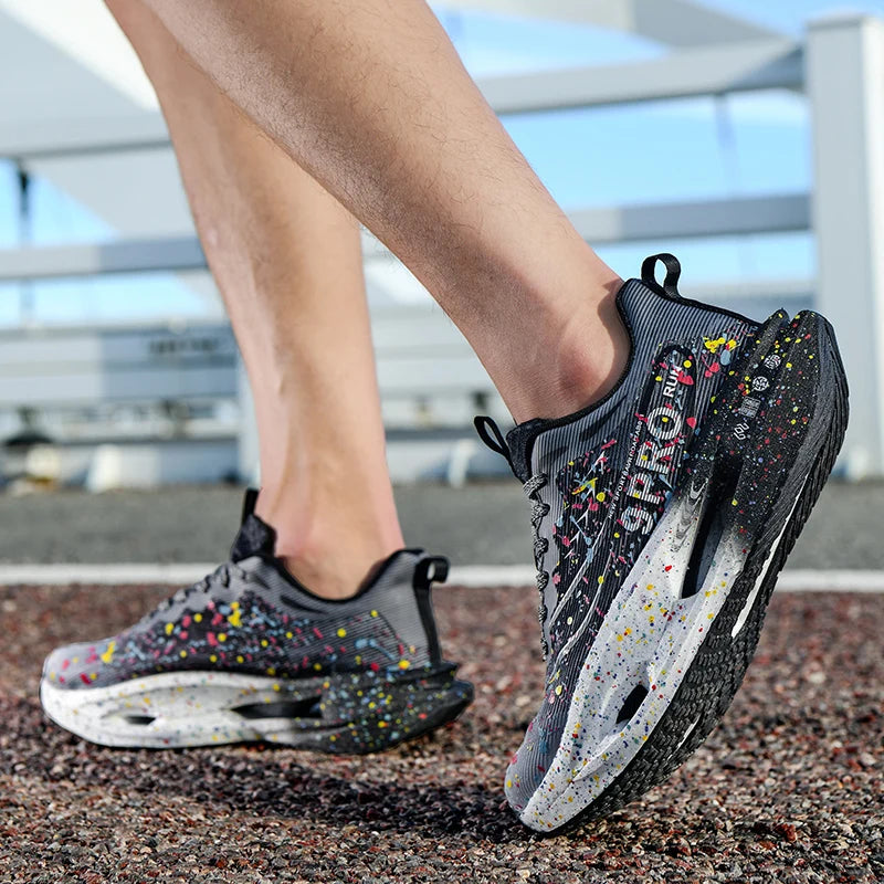 Men’s Carbon Plate Running Sneakers 2025