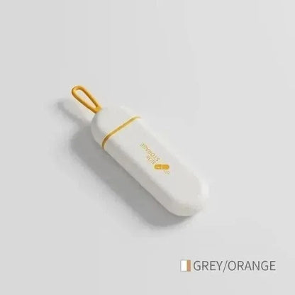 3-Compartment Daily Pill Organizer – Portable Travel Medicine Box