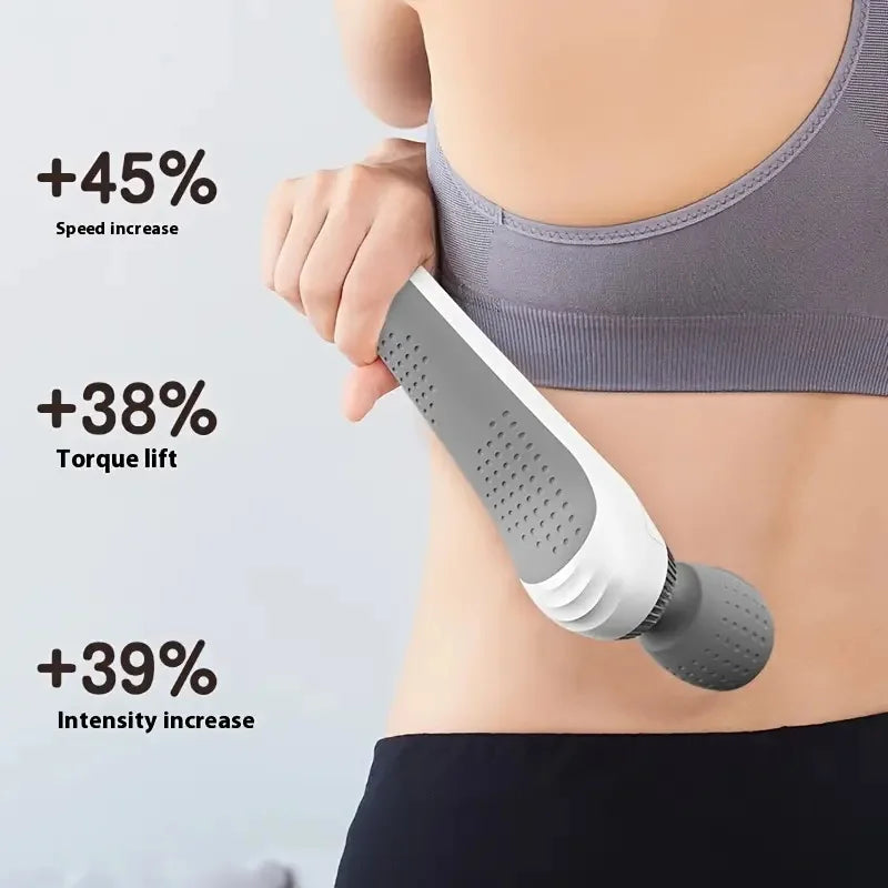 Portable handheld massager, USB rechargeable, multifunctional full body massage, relax neck, back, legs and waist