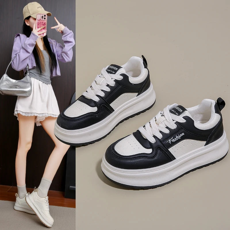 Outdoor Casual White Sneakers K59