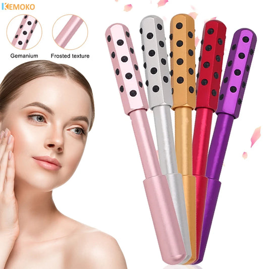 24 Germanium Face Massage Roller – Acupoint Beauty Stick for Skin Care