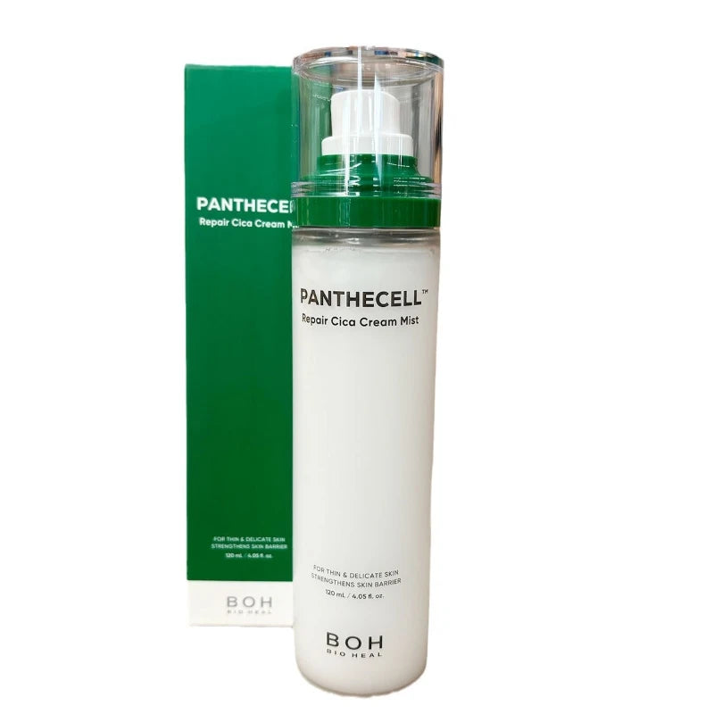 Korean Skincare Panthecell Repair Cica Cream Mist 120ml Facial Moisturizing Spray Before Makeup and Strengthens The Skin Barrier