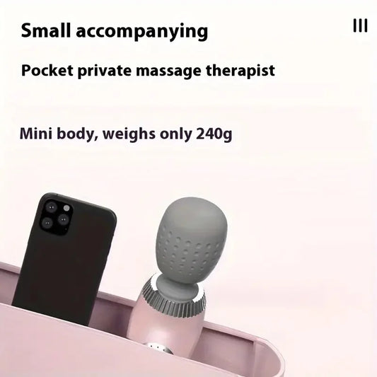 Portable handheld massager, USB rechargeable, multifunctional full body massage, relax neck, back, legs and waist