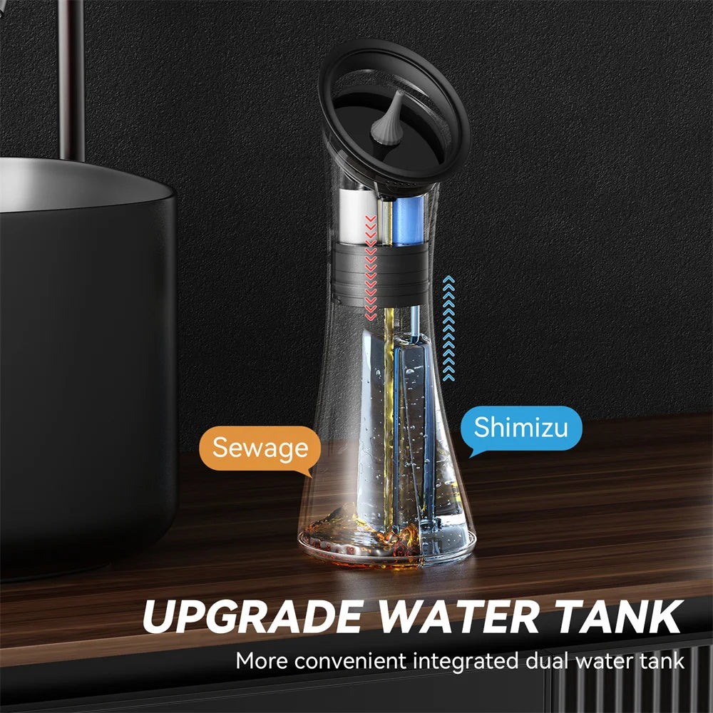 Electric Ear Wax Removal System – Water-Powered Ear Cleaner with Irrigation Flusher