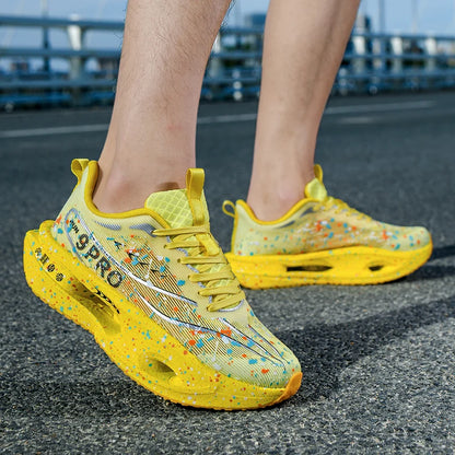 Men’s Carbon Plate Running Sneakers 2025