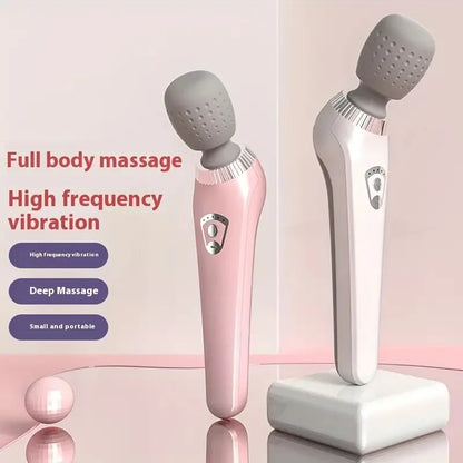 Portable handheld massager, USB rechargeable, multifunctional full body massage, relax neck, back, legs and waist
