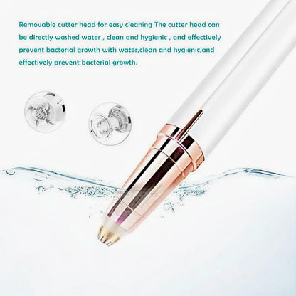 Eyebrow Trimmer for Women – Painless Electric Razor & Hair Remover