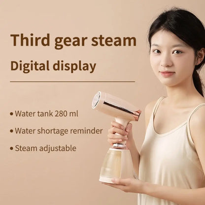 Travel-Friendly Handheld Garment Steamer – Easy Wrinkle Removal