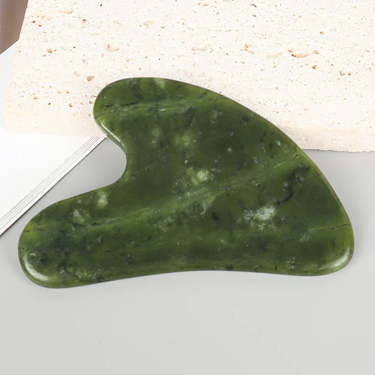Gua Sha Tool Jade Heart-shape Massager Neck Massage Guasha Beauty Product Skin Care health Tool