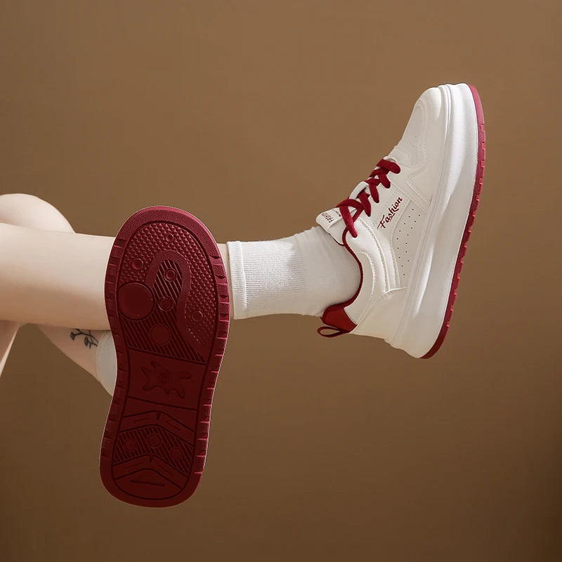 Outdoor Casual White Sneakers K59