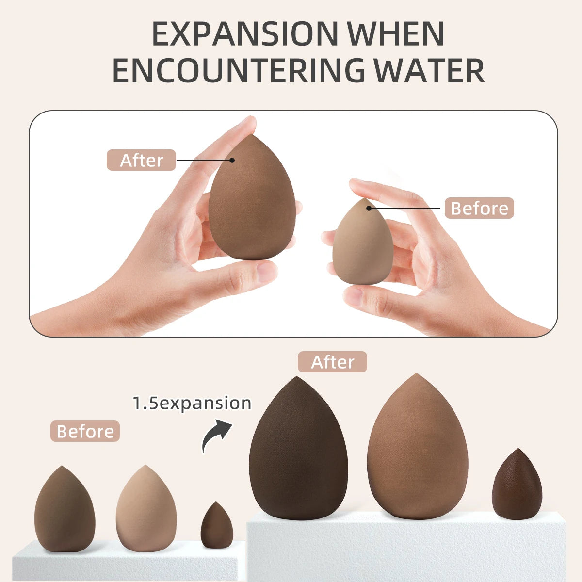 13-40pcs Makeup Brushes Set – Eye Shadow, Foundation, Blush & Concealer Brushes