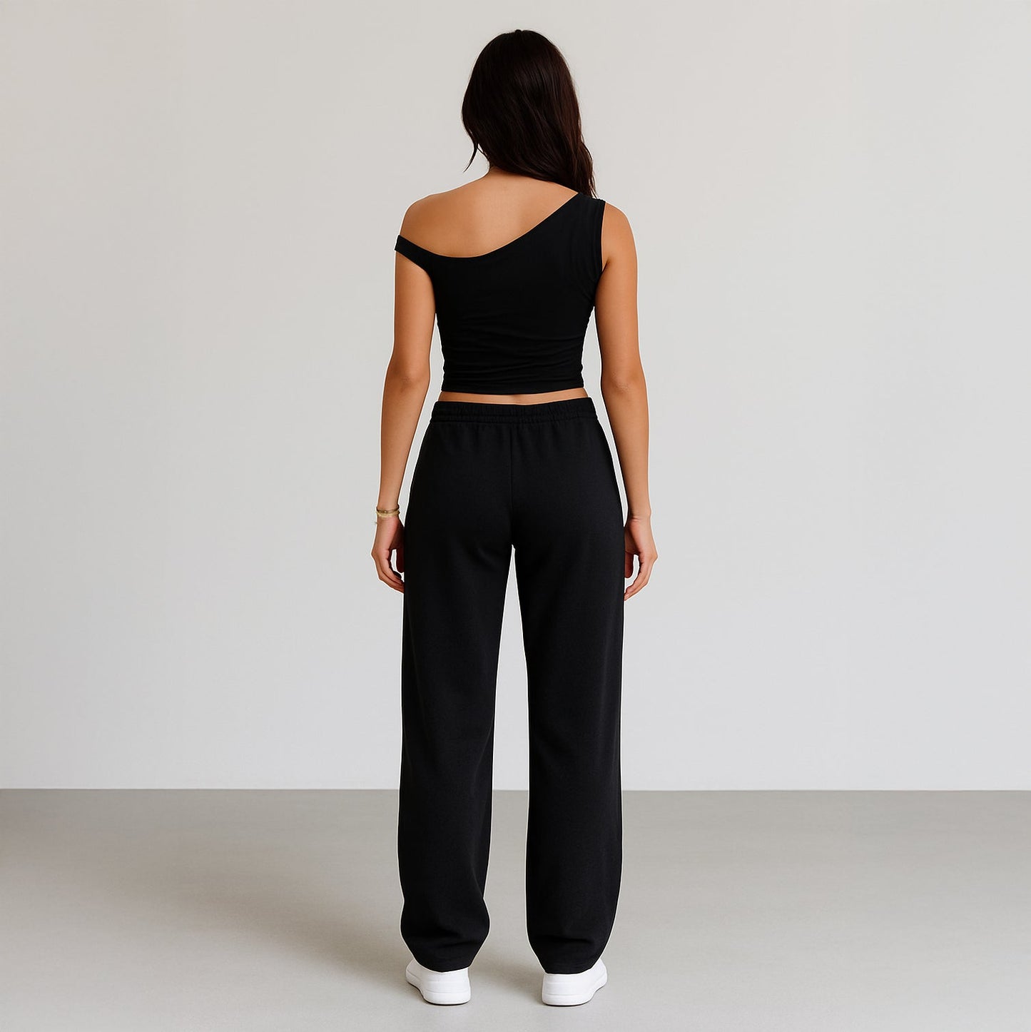 One Shoulder Asymmetrical Tank