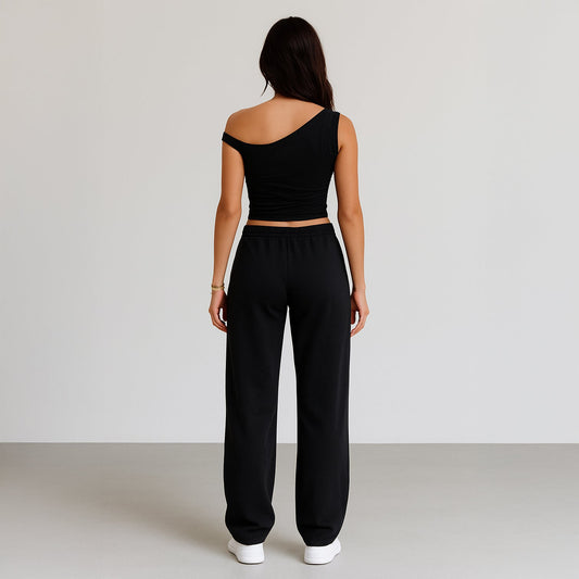 One Shoulder Asymmetrical Tank